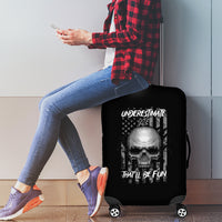Underestimate Me That'll Be Fun Luggage Cover - Wonder Print Shop
