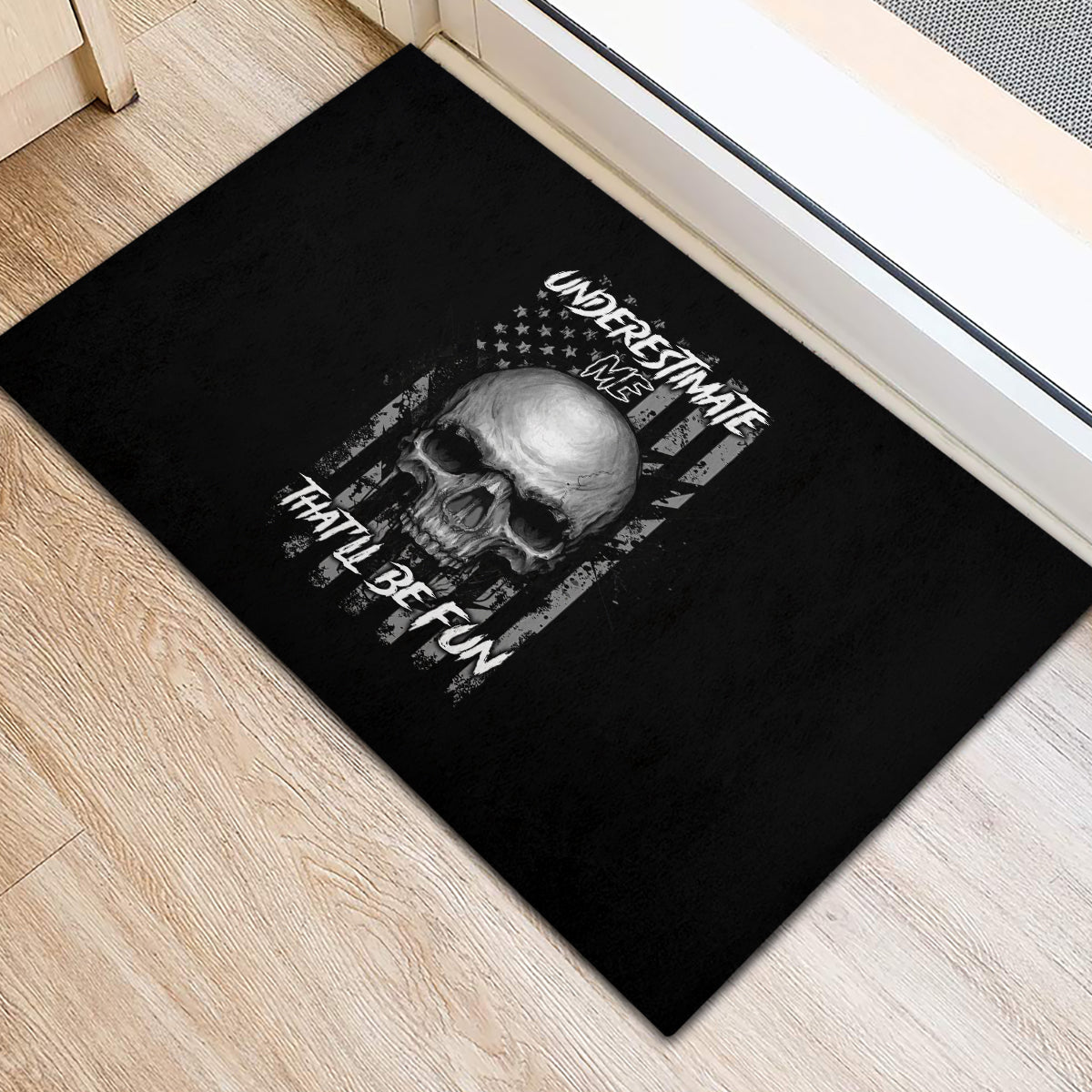 Underestimate Me That'll Be Fun Rubber Doormat - Wonder Print Shop