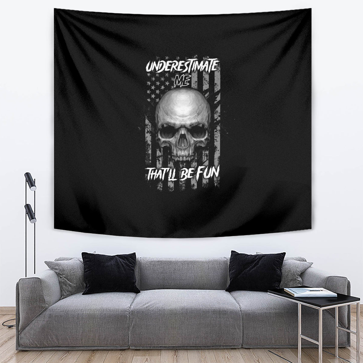 Underestimate Me That'll Be Fun Tapestry - Wonder Print Shop