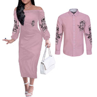 the-good-girl-in-me-got-tired-skull-couples-matching-off-the-shoulder-long-sleeve-dress-and-long-sleeve-button-shirt