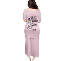 The Good Girl In Me Got Tired Skull Family Matching Puletasi Dress and Hawaiian Shirt - Wonder Print Shop