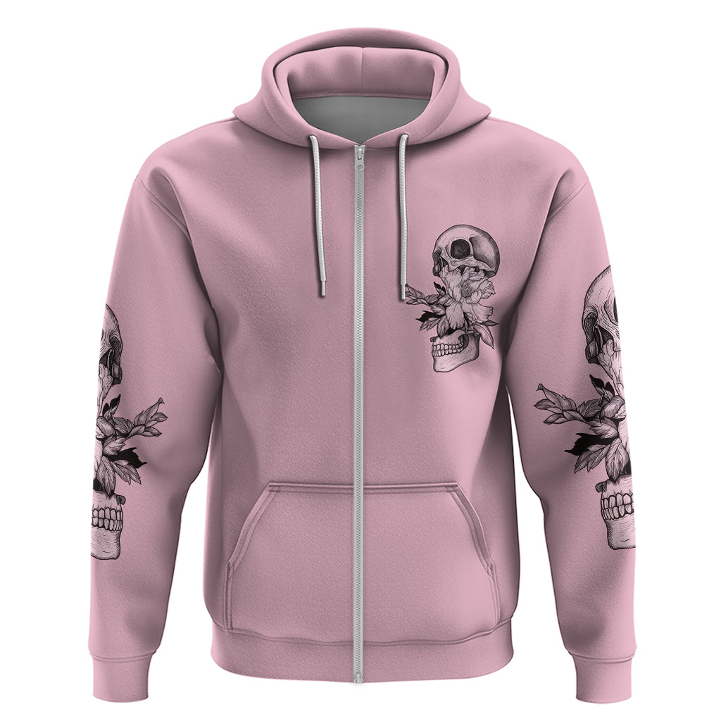 The Good Girl In Me Got Tired Skull Hoodie - Wonder Print Shop