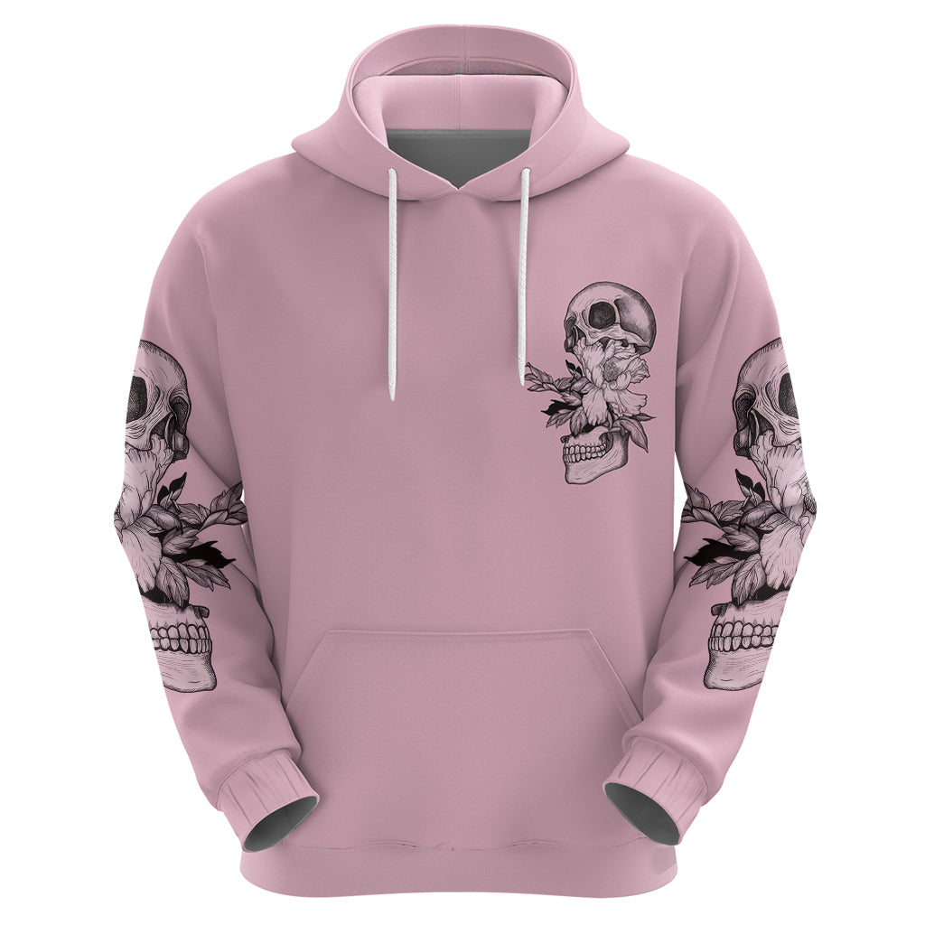 The Good Girl In Me Got Tired Skull Hoodie - Wonder Print Shop