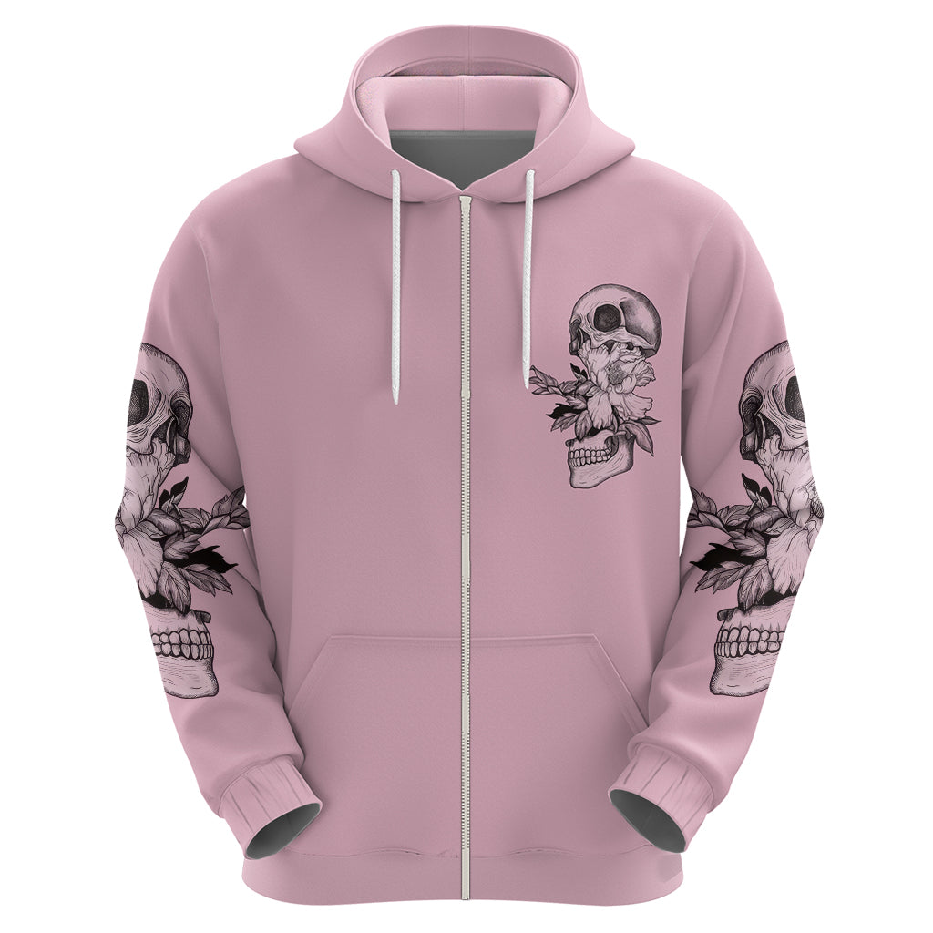 The Good Girl In Me Got Tired Skull Hoodie - Wonder Print Shop