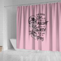 the-good-girl-in-me-got-tired-skull-shower-curtain