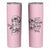 The Good Girl In Me Got Tired Skull Skinny Tumbler - Wonder Print Shop
