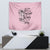 The Good Girl In Me Got Tired Skull Tapestry - Wonder Print Shop