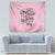 The Good Girl In Me Got Tired Skull Tapestry - Wonder Print Shop