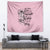 The Good Girl In Me Got Tired Skull Tapestry - Wonder Print Shop