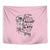 The Good Girl In Me Got Tired Skull Tapestry - Wonder Print Shop