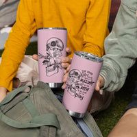 The Good Girl In Me Got Tired Skull Tumbler Cup - Wonder Print Shop