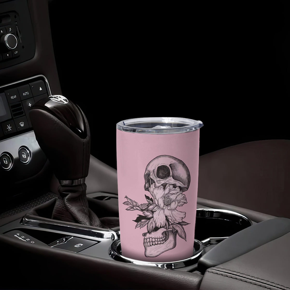 The Good Girl In Me Got Tired Skull Tumbler Cup - Wonder Print Shop