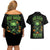 Your Demons Hide Under Your Bed Skull Halloween Couples Matching Off Shoulder Short Dress and Hawaiian Shirt - Wonder Print Shop