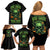 Your Demons Hide Under Your Bed Skull Halloween Family Matching Off Shoulder Short Dress and Hawaiian Shirt - Wonder Print Shop