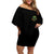 Your Demons Hide Under Your Bed Skull Halloween Family Matching Off Shoulder Short Dress and Hawaiian Shirt - Wonder Print Shop