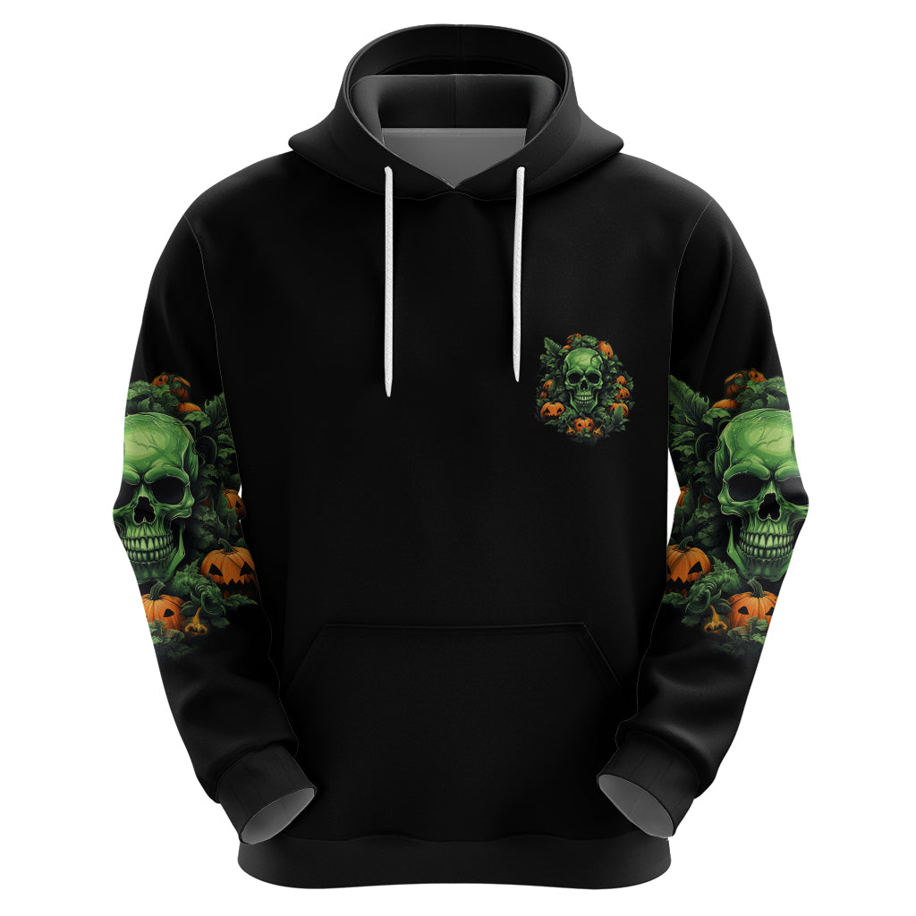 Your Demons Hide Under Your Bed Skull Halloween Hoodie - Wonder Print Shop