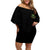 Your Demons Hide Under Your Bed Skull Halloween Off Shoulder Short Dress - Wonder Print Shop