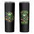 Your Demons Hide Under Your Bed Skull Halloween Skinny Tumbler - Wonder Print Shop
