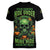 Your Demons Hide Under Your Bed Skull Halloween Women V Neck T Shirt - Wonder Print Shop