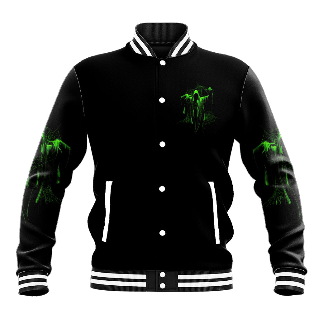 You My Friend Should Have Been Swallowed Halloween Baseball Jacket - Wonder Print Shop