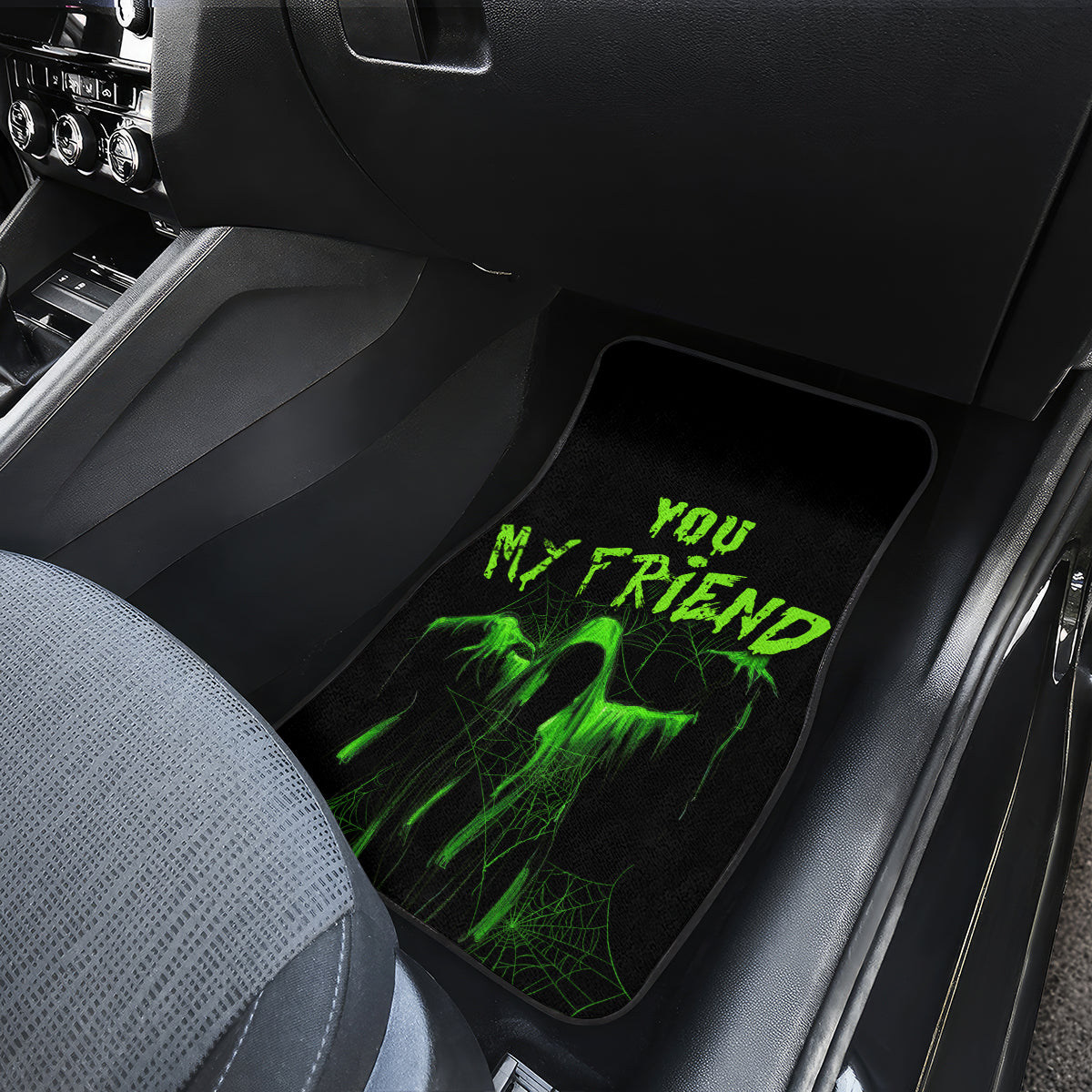 You My Friend Should Have Been Swallowed Halloween Car Mats - Wonder Print Shop