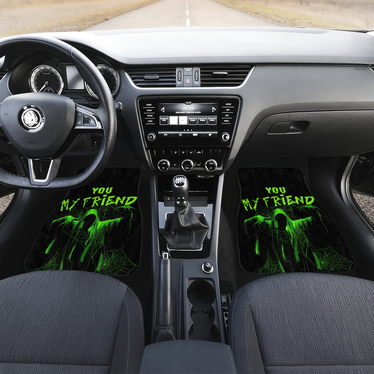 You My Friend Should Have Been Swallowed Halloween Car Mats - Wonder Print Shop