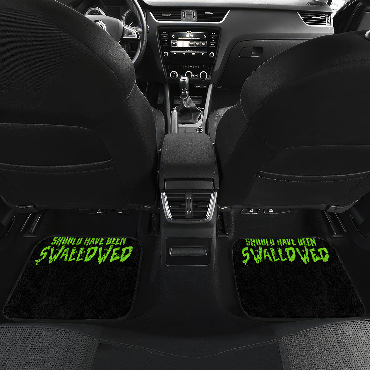 You My Friend Should Have Been Swallowed Halloween Car Mats - Wonder Print Shop