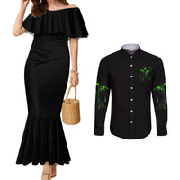 you-my-friend-should-have-been-swallowed-halloween-couples-matching-mermaid-dress-and-long-sleeve-button-shirt