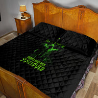 You My Friend Should Have Been Swallowed Halloween Quilt Bed Set - Wonder Print Shop