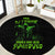 you-my-friend-should-have-been-swallowed-halloween-round-carpet