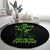 you-my-friend-should-have-been-swallowed-halloween-round-carpet