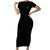 You My Friend Should Have Been Swallowed Halloween Short Sleeve Bodycon Dress - Wonder Print Shop