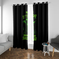 You My Friend Should Have Been Swallowed Halloween Window Curtain - Wonder Print Shop