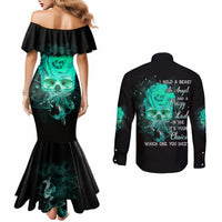 i-hold-a-beast-an-angel-crazy-lady-in-me-couples-matching-mermaid-dress-and-long-sleeve-button-shirt
