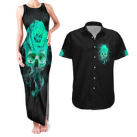 I Hold A Beast An Angel Crazy Lady In Me Couples Matching Tank Maxi Dress and Hawaiian Shirt - Wonder Print Shop