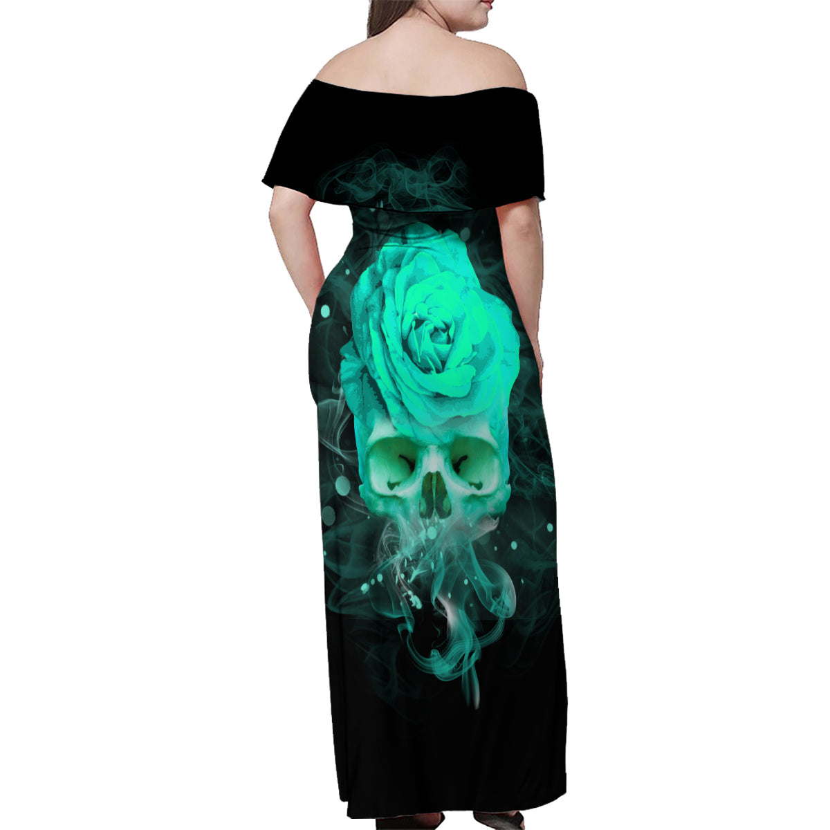 I Hold A Beast An Angel Crazy Lady In Me Family Matching Off Shoulder Maxi Dress and Hawaiian Shirt - Wonder Print Shop
