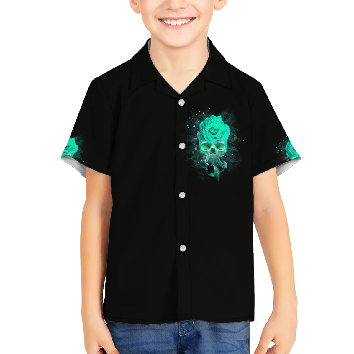 I Hold A Beast An Angel Crazy Lady In Me Kid Hawaiian Shirt - Wonder Print Shop