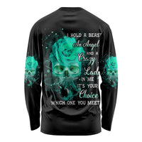 I Hold A Beast An Angel Crazy Lady In Me Long Sleeve Shirt - Wonder Print Shop