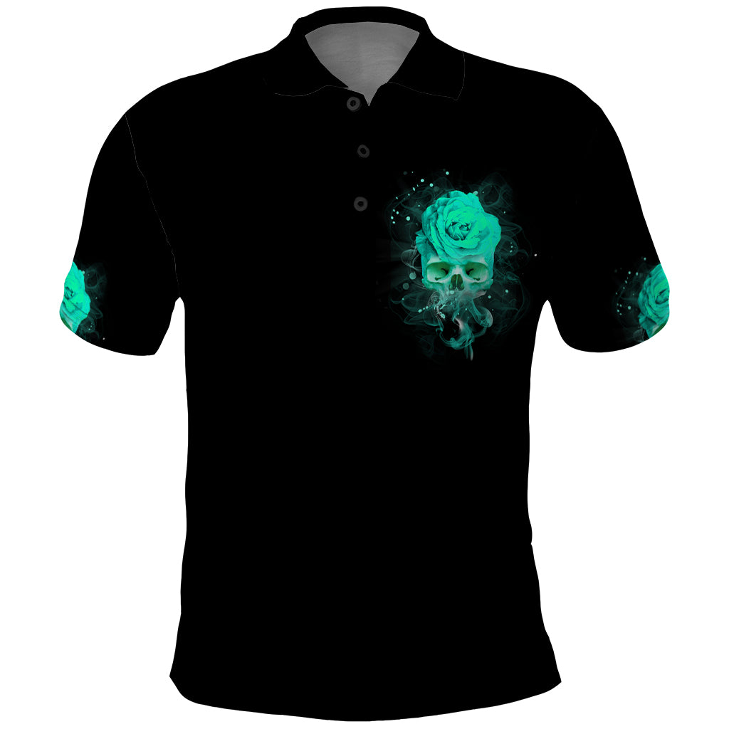 I Hold A Beast An Angel Crazy Lady In Me Polo Shirt - Wonder Print Shop