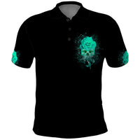 I Hold A Beast An Angel Crazy Lady In Me Polo Shirt - Wonder Print Shop