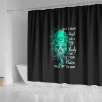 i-hold-a-beast-an-angel-crazy-lady-in-me-shower-curtain