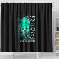 i-hold-a-beast-an-angel-crazy-lady-in-me-shower-curtain
