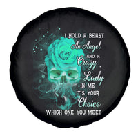 I Hold A Beast An Angel Crazy Lady In Me Spare Tire Cover - Wonder Print Shop