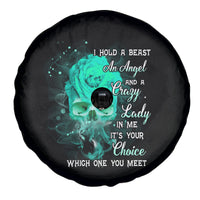 I Hold A Beast An Angel Crazy Lady In Me Spare Tire Cover - Wonder Print Shop