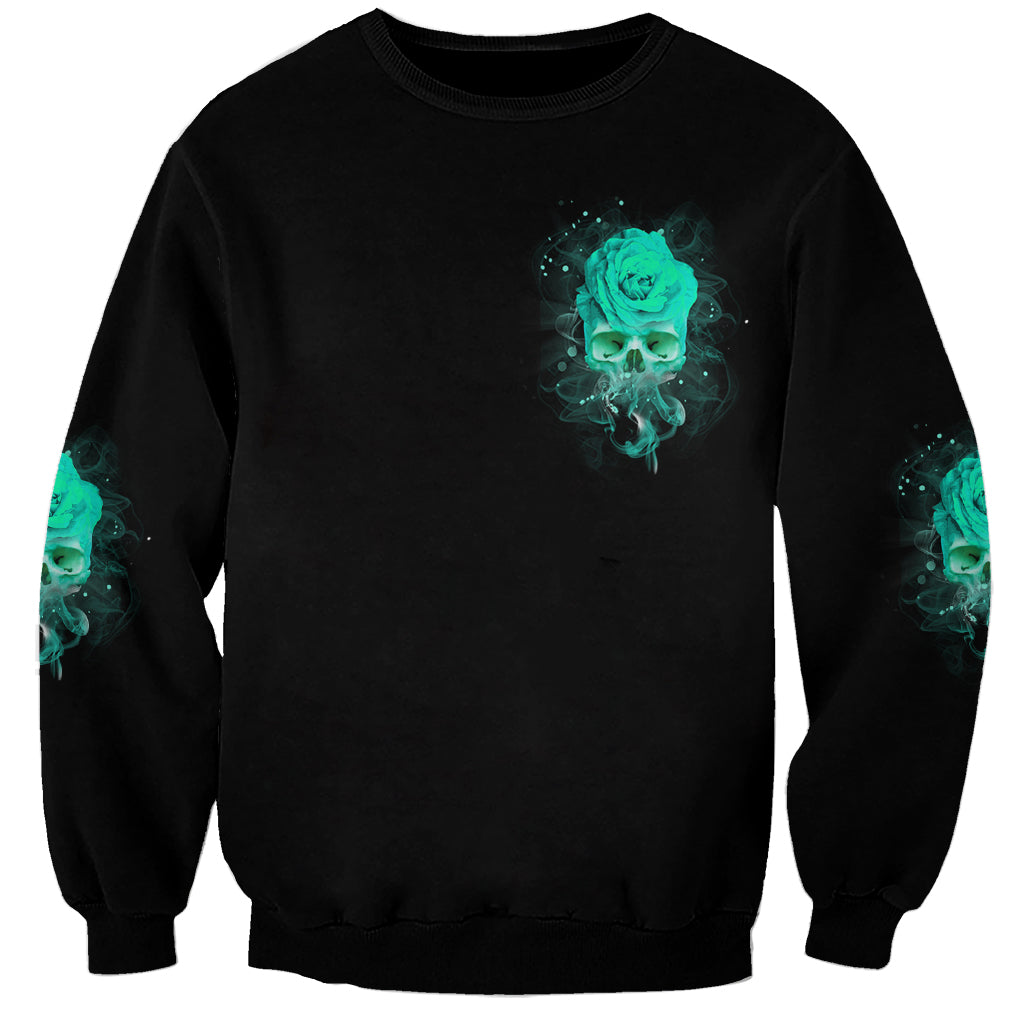 I Hold A Beast An Angel Crazy Lady In Me Sweatshirt - Wonder Print Shop