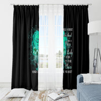 I Hold A Beast An Angel Crazy Lady In Me Window Curtain - Wonder Print Shop