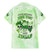 Stuck Between Idk Idc And Idgaf Rose Skull Patrick's Day Family Matching Mermaid Dress and Hawaiian Shirt - Wonder Print Shop