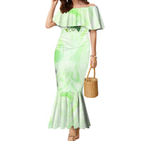 Stuck Between Idk Idc And Idgaf Rose Skull Patrick's Day Family Matching Mermaid Dress and Hawaiian Shirt - Wonder Print Shop