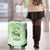 Stuck Between Idk Idc And Idgaf Rose Skull Patrick's Day Luggage Cover - Wonder Print Shop