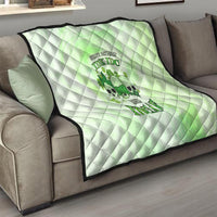 Stuck Between Idk Idc And Idgaf Rose Skull Patrick's Day Quilt - Wonder Print Shop